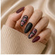 Velours Noir Fleuri